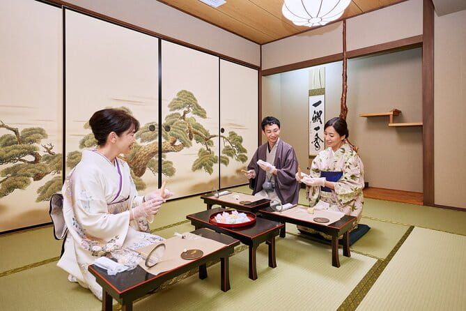 Sweets Making & Kimono Tea Ceremony at Kyoto Maikoya, GION - Meeting and Pickup
