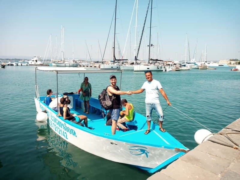 Syracuse: boat tour of the sea caves and Ortigia, Papyrus Excursion - Key Points / Takeaways