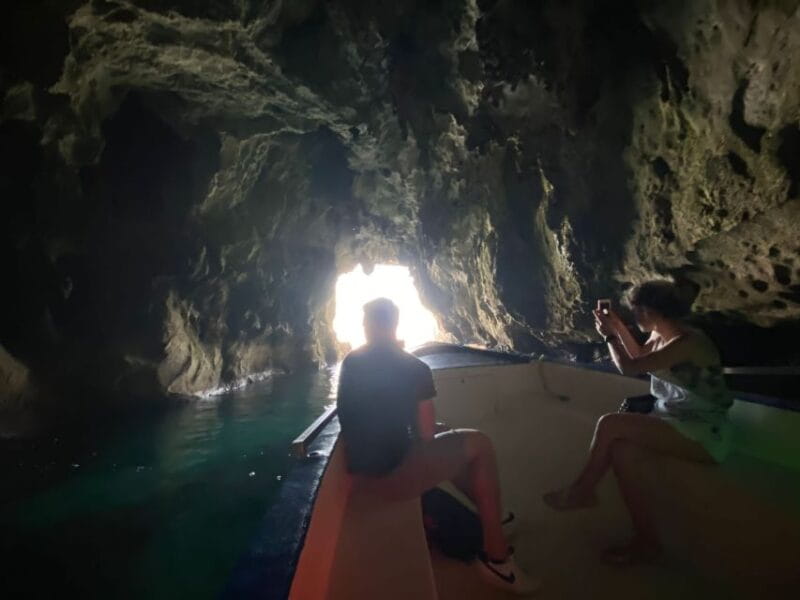 Syracuse: Boat Trip of Ortigia Island and Sea Caves - The Swim Stop — A Refreshing Break