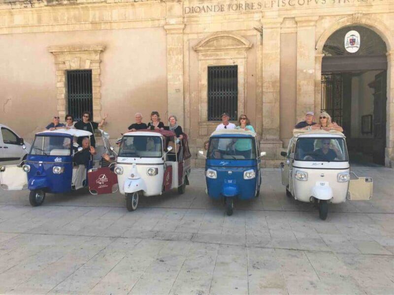 Syracuse: Private Tour of Ortygia on a Tuk Tuk - Key points / Takeaways