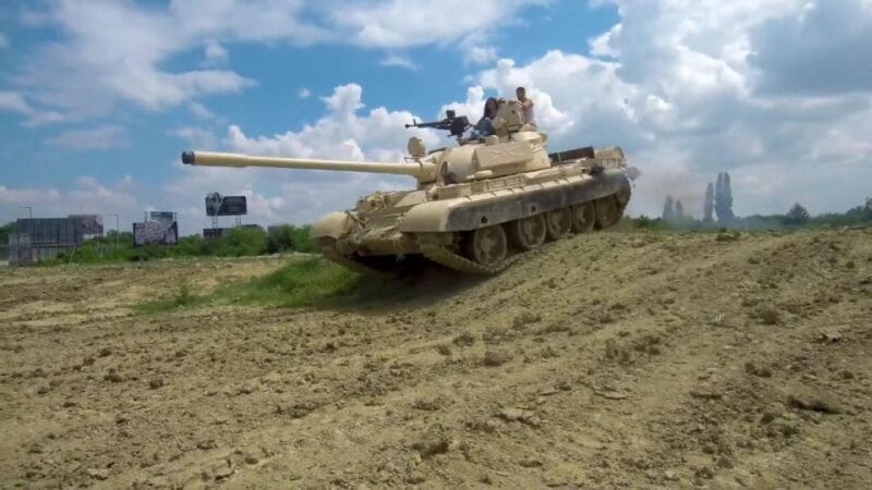 T-55 Tank Driving Heavy Metal Experience - Key Points / Takeaways