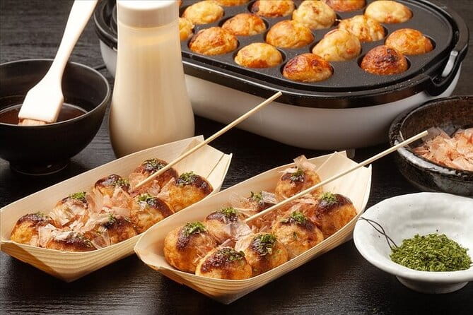 TAKOYAKI Cooking Class With All-You-Can-Drink in Tokyo, Roppongi - Preparing the Takoyaki