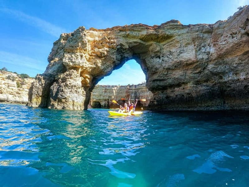 Tandem Kayak Hire - Exploring the Algarve Coastline on a Tandem Kayak