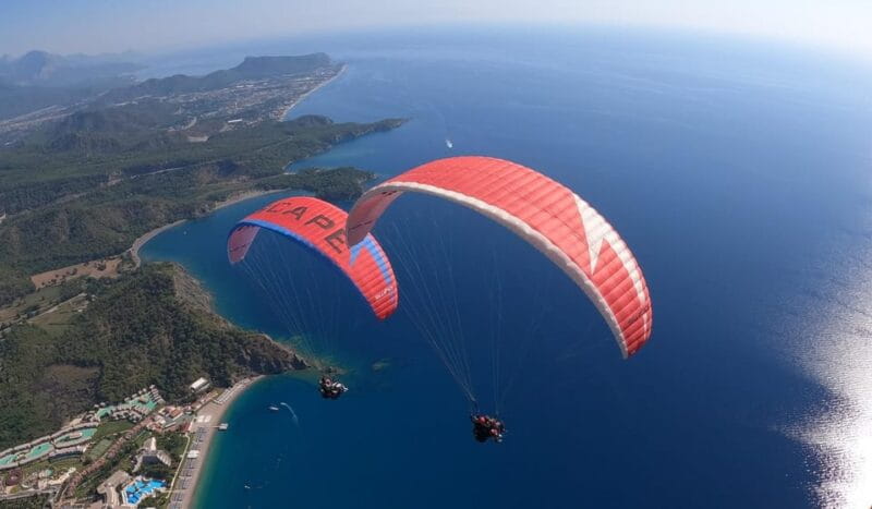TANDEM PARAGLDNG FLIGHT CABLE CAR TRANSFER TO KEMER REGON - Pricing and Overall Value