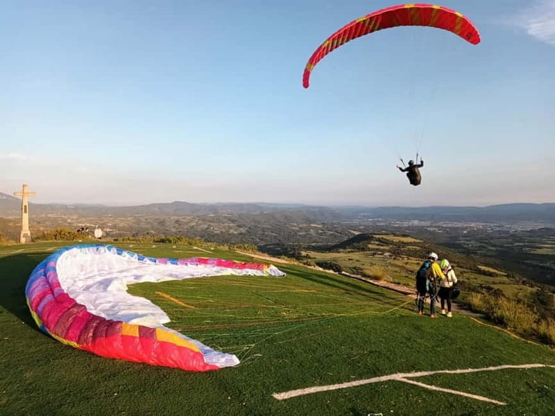Tandem Paragliding over Barcelona + Transport - Key points / Takeaways