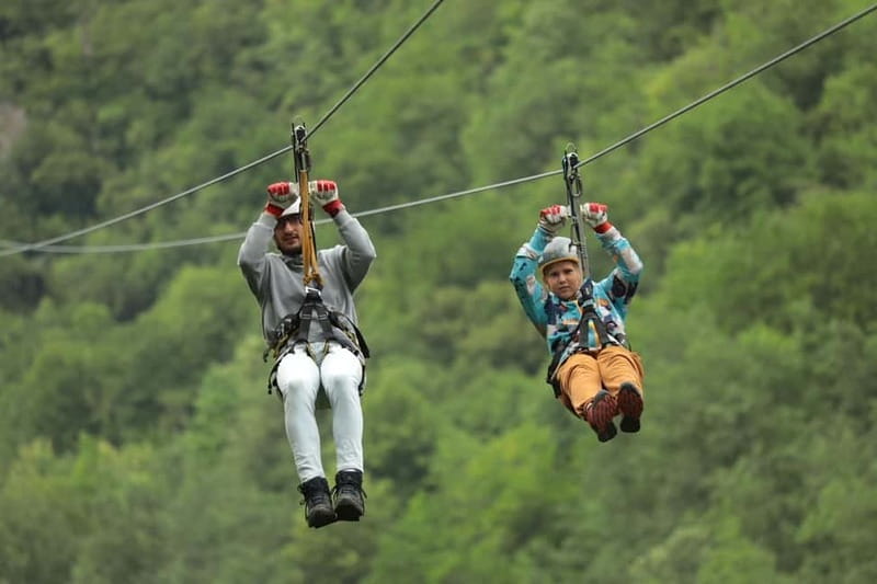 TARA BRIDGE: The longest and the fastest Zip Line Adventure - The 1050-Meter Zipline: The Main Event