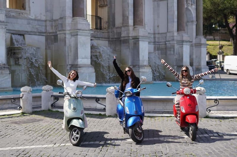 Taste, Explore, Capture-All inclusive Vespa Tour in Rome - Exploring Rome on Two Wheels: A Practical & Fun Guide