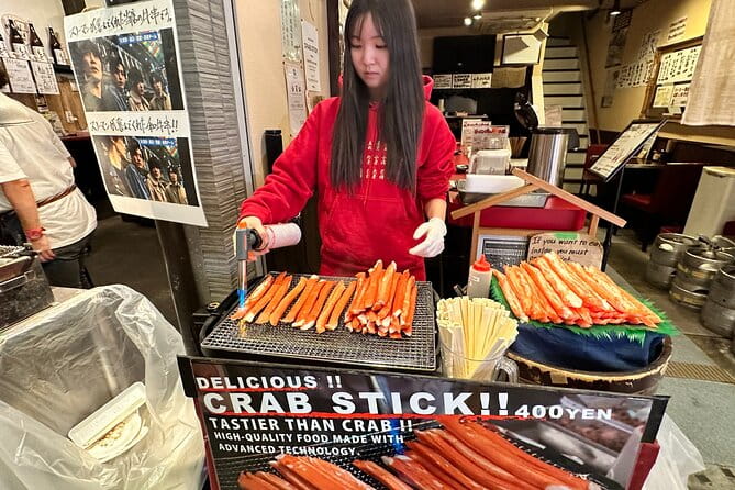 Taste Osaka Kuromon Market A Private Half Day Food Tour By Guide - Inclusions