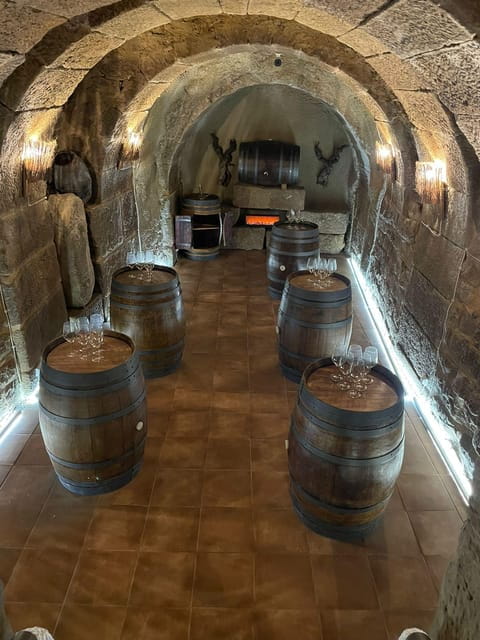 TASTING IN UNDERGROUND WINERY (DRAFT) - Booking and Pricing Details