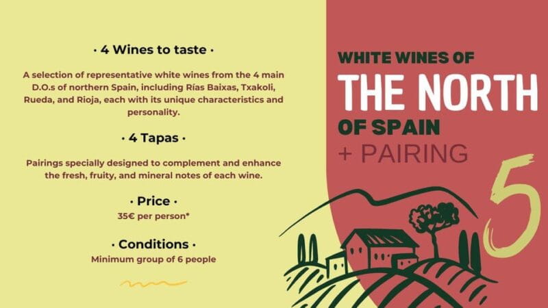 Tasting: Northern Spain White Wines + Pairing - Discovering Northern Spains White Wines: An Inside Look