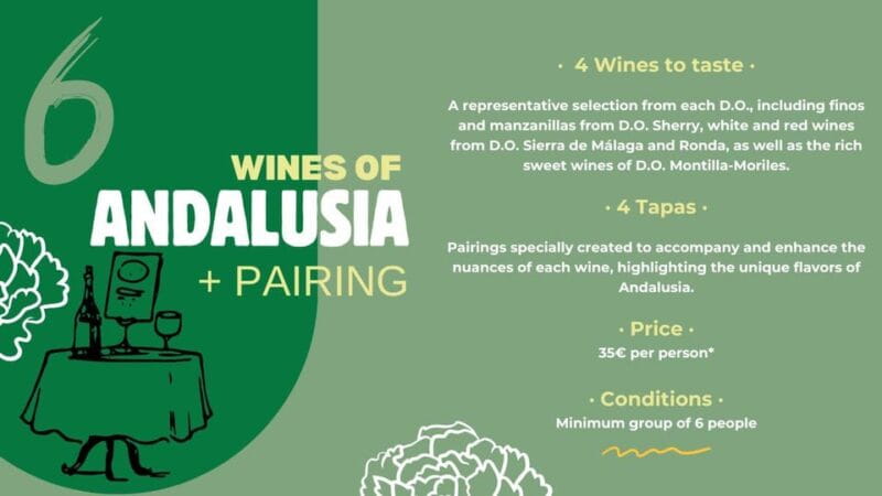 Tasting: Wines of Andalusia and Pairing - Key points / Takeaways