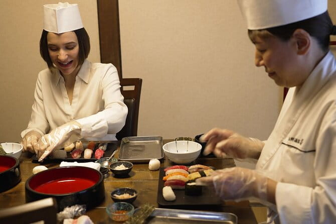 Taught by a Professional! Making Sushi With Hakodates Fresh Fish - The Delicious Menu