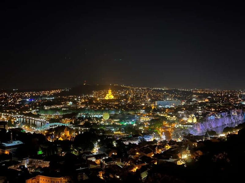 Tbilisi by Night: Private Old Town Walk & Traditional Dinner - Key points / Takeaways