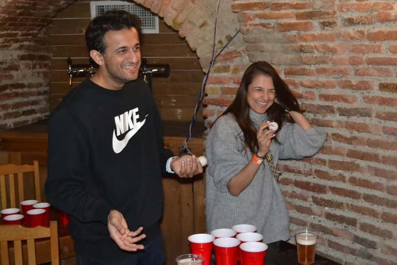 Tbilisi: City Pub Crawl with welcome shots in game format - What to Expect: From Games to Atmosphere