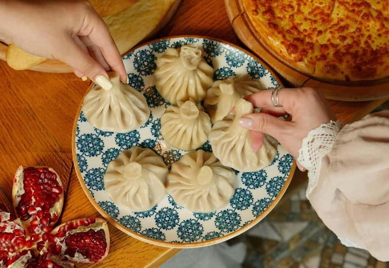 Tbilisi: Khinkali Tasting Lunch with Local Drinks and Pickup - Key points / Takeaways