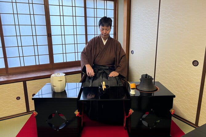 Tea Ceremony in 100 Years Old Townhouse With Tables and Chairs - The Art of Making Matcha