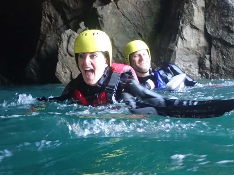 Tenby: Coasteering Adventure - Exploring the Caves and Pools