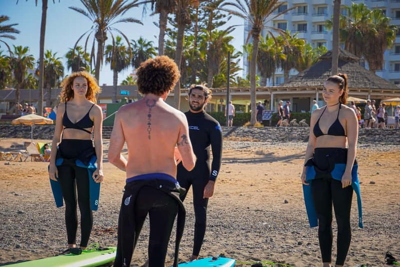Tenerife / Playa de las Americas Surf lessons All levels - Booking and Flexibility: Easy and Stress-Free