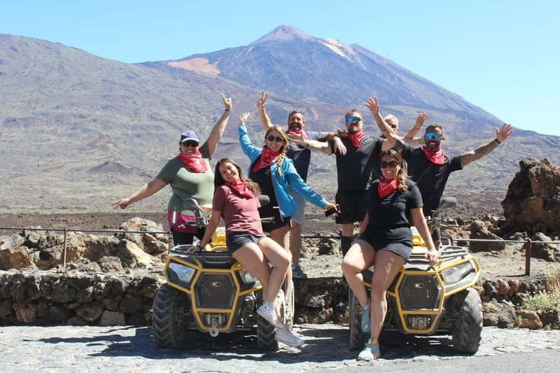 Tenerife: QUAD excursion TEIDE volcano ONLY doble quad - Key points / Takeaways