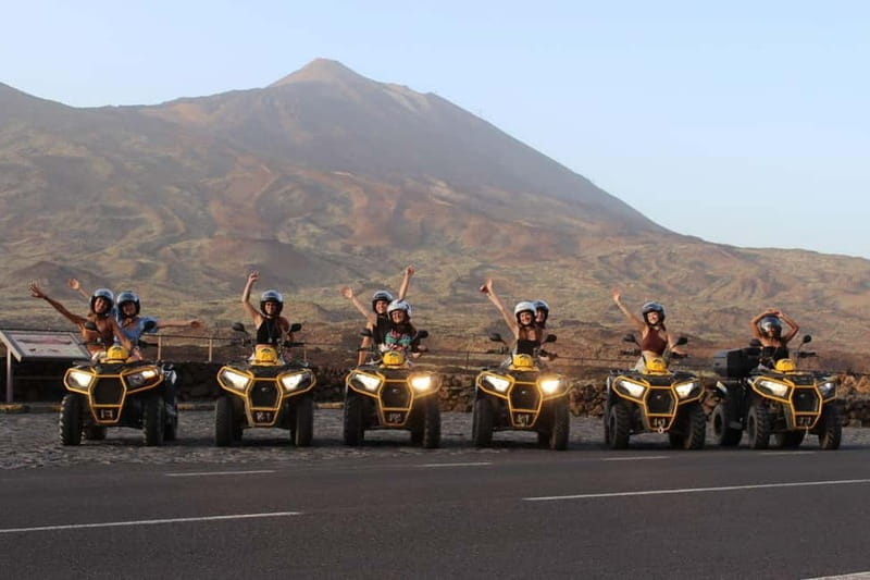 Tenerife: QUAD excursion TEIDE volcano ONLY doble quad - Exploring Tenerife’s Teide on a Double Quad: The Full Experience
