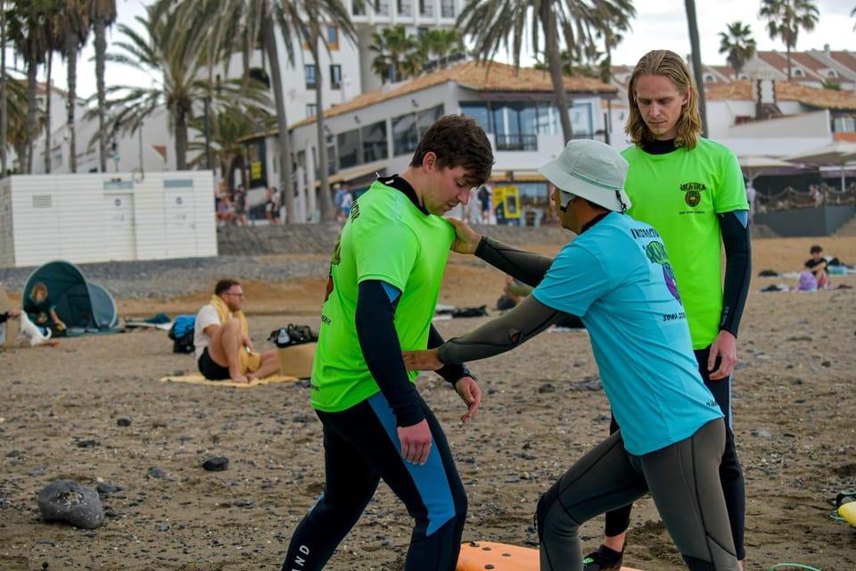 Tenerife: Surf Lesson in Playa De Las Americas - Group Size and Personal Attention