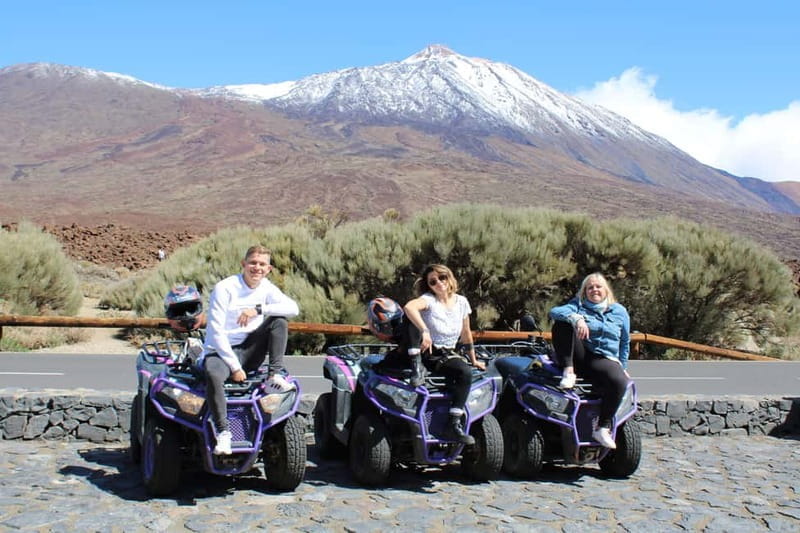 Tenerife: Teide Quad Trip (day/sunset) with Drink - Teide Quad Adventure: A Scenic Ride through Tenerifes Iconic Landscape
