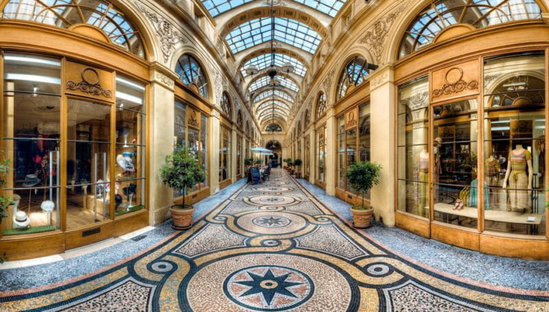 The covered passages of Paris - The Majestic Galerie Vivienne