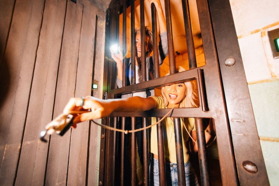 The Escape Game at The Forum Shops in Las Vegas - Group Size and Accessibility
