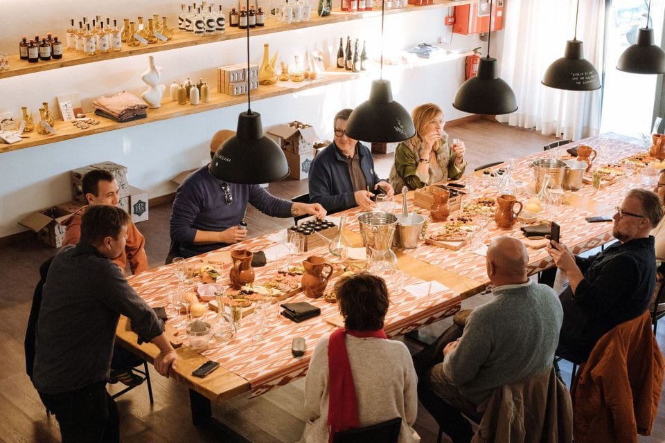 The Gin Eva Tasting at Casa Eva - Preparing Cocktails at Home