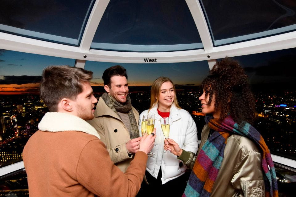The London Eye Champagne Experience - Exclusive Eye Lounge Pre-boarding