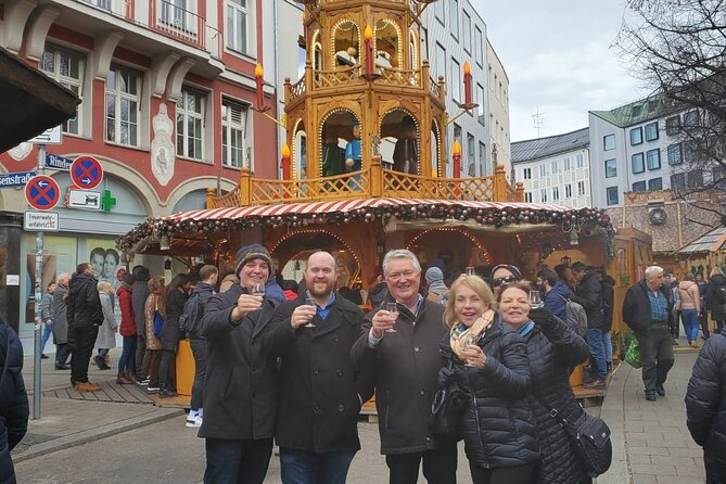 The ORIGINAL Munich Christmas Market Festive Wine Tour -With Food - Meeting and Pickup