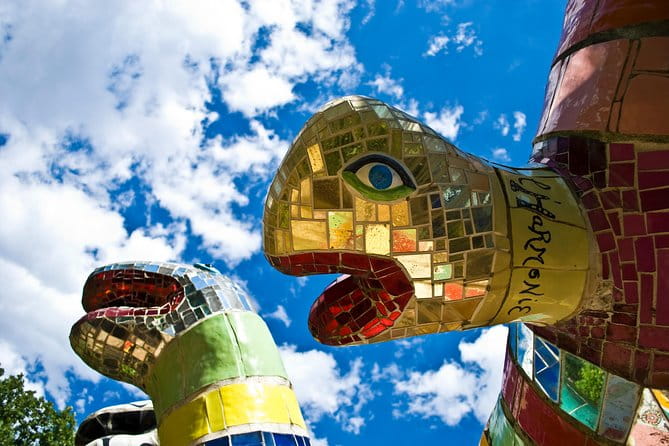 The place of dreams: the Tarot Garden w/Wine tasting - Key points / Takeaways