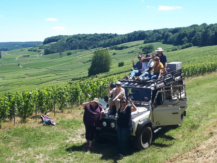 The Royal Connection: Day, Visit, Champagne and Terroir. - Important Reservation Information