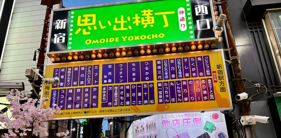 The Shinjuku Urban Views & Gourmet Walking Tour - Itinerary Highlights