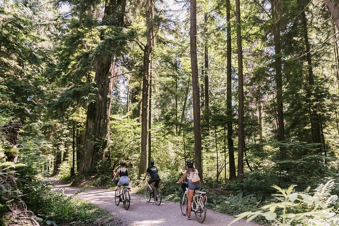 The Stanley Park Tour by Cycle City Tours - Cycling Along the Seawall