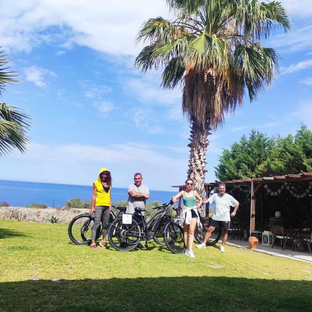 The whole round of Methana & Volcano e bike tour - Key points / Takeaways