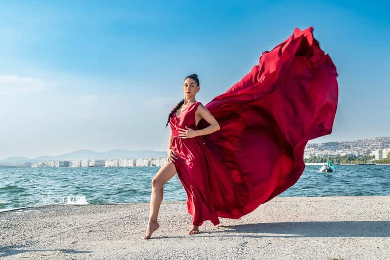 Thessaloniki: Flying Dress Photoshoot - Unique Highlights From Client Reviews