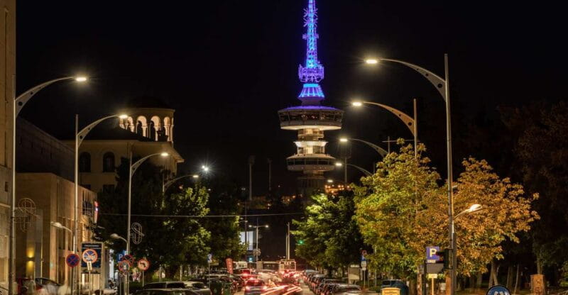 Thessaloniki: OTE Tower Rotating Experience with Light Meal - Sunset and Evening Vibes