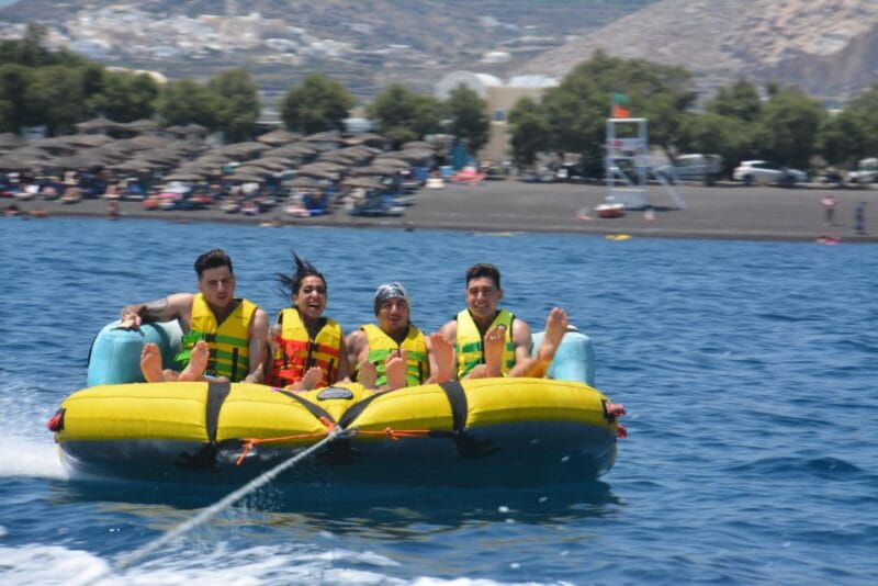 Thrill Waves Tubing at Perivolos Beach, Santorini - Key points / Takeaways