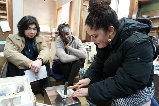 Tin Plate Making Experience in Toyama - How to Get to Toyama