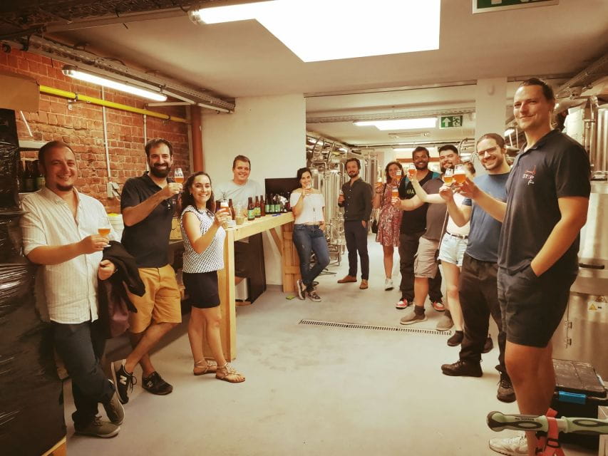 Tipsy Tribe Brewstillery Tour & Brussels Craft Beer Tasting - Age Restriction