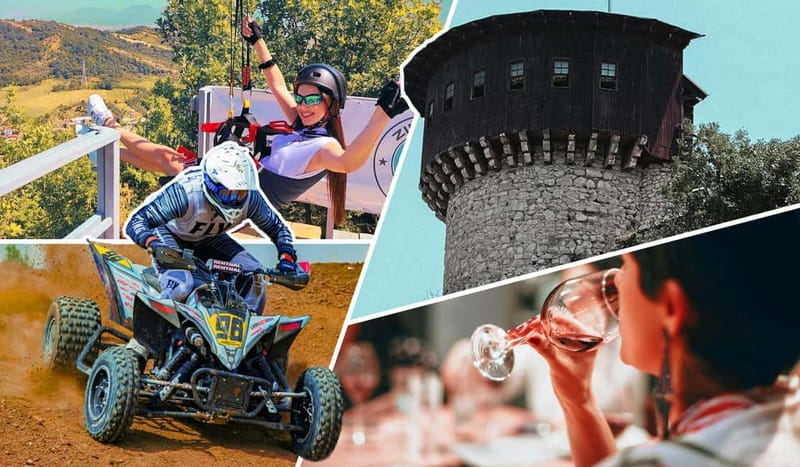 Tirana: Petrela Castle, ATV, Zipline, and Wine Tasting Tour - Key Points / Takeaways