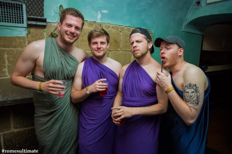 Toga pub crawl with open-bar Party in Rome - Final Thoughts