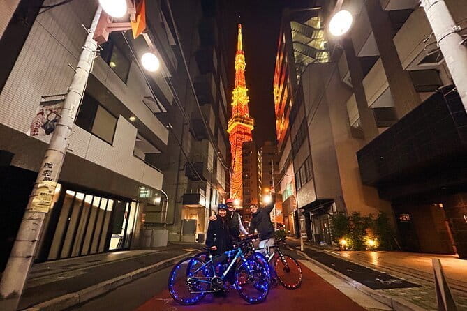 Tokyo: 2-Hour Night Bike Tour of the Citys Hidden Gems - End Point and Departure