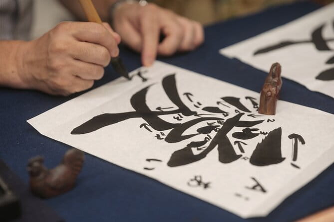 Tokyo 6hr Private Guided Tour and Calligraphy & Origami - Calligraphy and Origami Experience