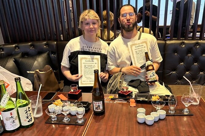 Tokyo Akihabara Sake Tasting With Snacks - What to Expect During the Tasting