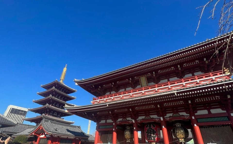 Tokyo Asakusa Area Feel Buddhism and Shinto Walking Tour - Key Points