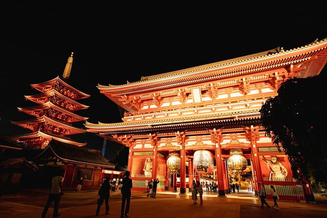 Tokyo Asakusa Sensoji Temple Night Walking Tour - Key Points