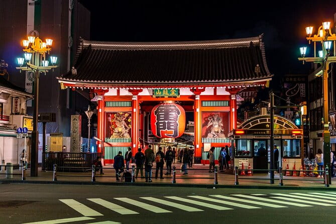 Tokyo Asakusa Sensoji Temple Night Walking Tour - Meeting and Pickup Details