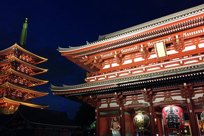 Tokyo Asakusa Sensoji Temple Night Walking Tour - Inclusions and Accessibility